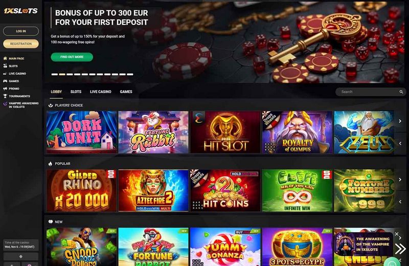 Introducción a la reseña del casino 1xSlots
